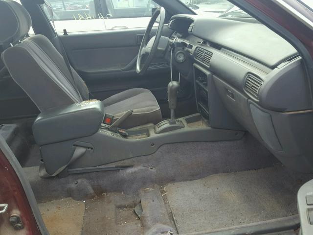 JT2SV21W5M0368486 - 1991 TOYOTA CAMRY DLX 勃艮第红 照片 5