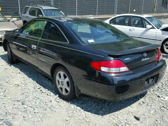 2T1CF28P4YC404204 - 2000 TOYOTA CAMRY SOLA BLACK photo 3