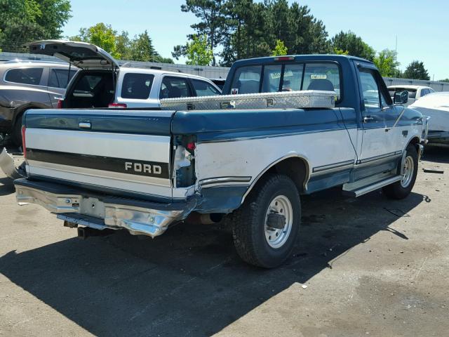 2FTHF25F2SCA62912 - 1995 FORD F250 GREEN photo 4