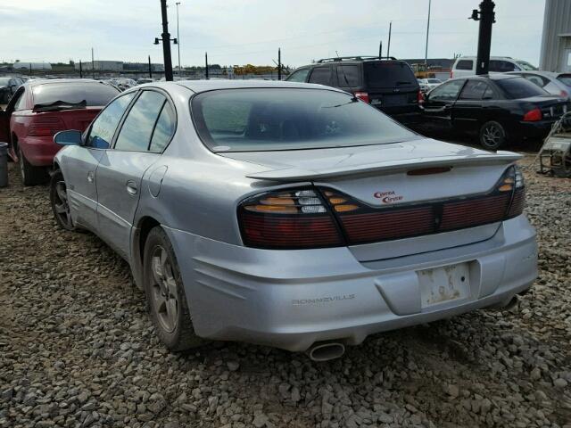 1G2HZ541724172552 - 2002 PONTIAC BONNEVILLE SILVER photo 3