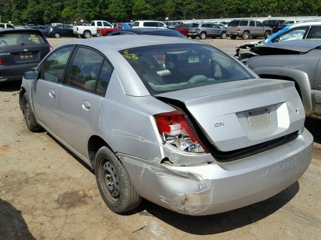 1G8AJ55F47Z108911 - 2007 SATURN ION LEVEL SILVER photo 3