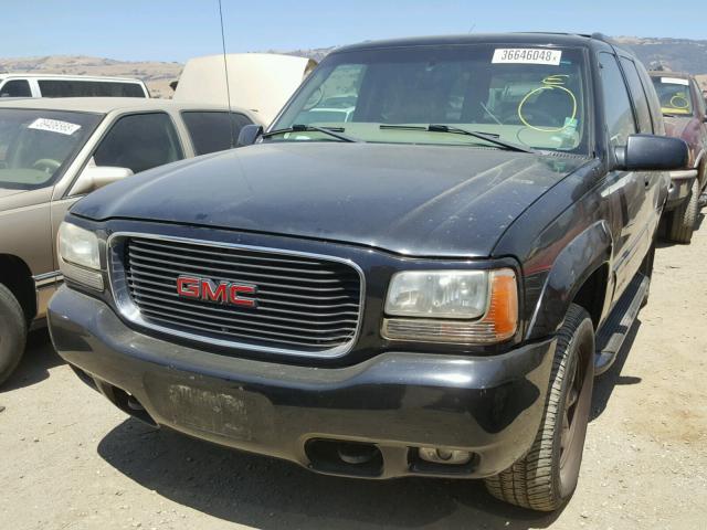 1GKEK63R4YR194234 - 2000 GMC DENALI BLACK photo 2