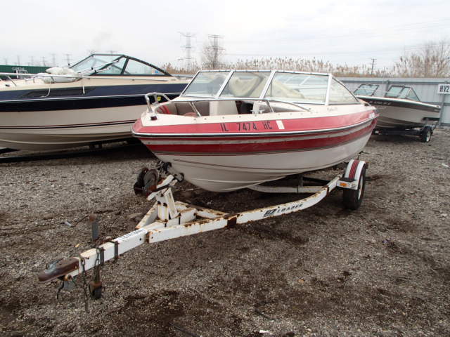 THS30356A989 - 1989 THOM BOAT W/TRL RED photo 2