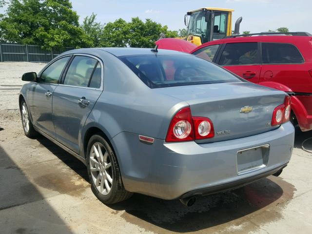 1G1ZK57728F242291 - 2008 CHEVROLET MALIBU LTZ 蓝色 照片 3