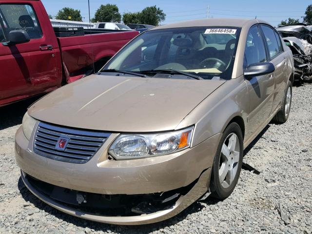 1G8AL55B96Z125872 - 2006 SATURN ION LEVEL GOLD photo 2
