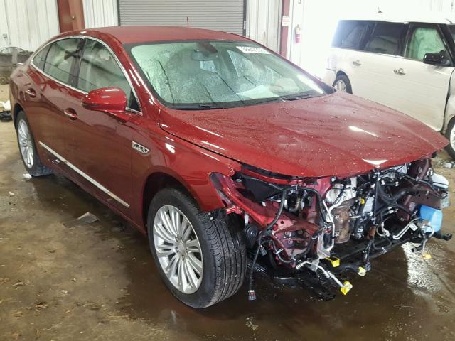 1G4ZP5SZ4JU112852 - 2018 BUICK LACROSSE E MAROON photo 1