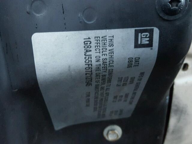 1G8AJ55F67Z127945 - 2007 SATURN ION LEVEL 红色 照片 10