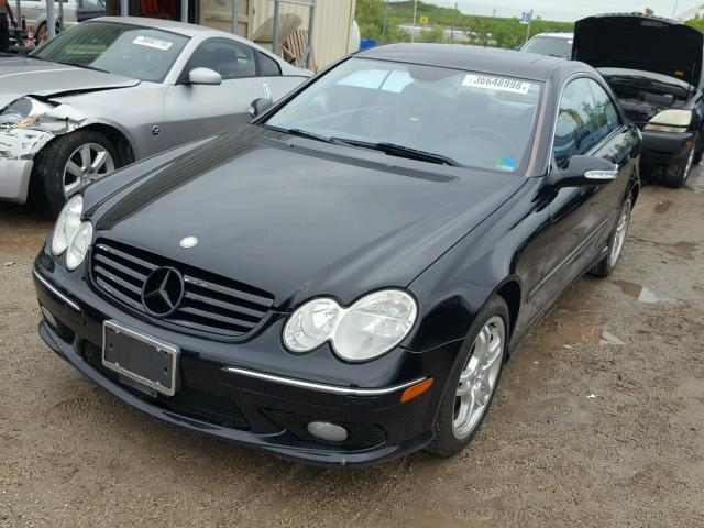 WDBTJ76H03F046900 - 2003 MERCEDES-BENZ CLK 55 AMG BLACK photo 2