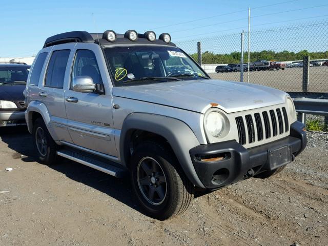 1J4GL38K13W569139 - 2003 JEEP LIBERTY RE SILVER photo 1
