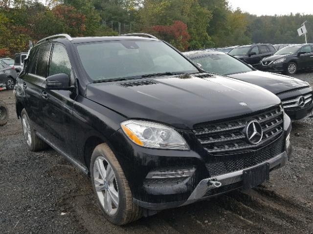 4JGDA2EB9EA347490 - 2014 MERCEDES-BENZ ML 350 BLU BLACK photo 1