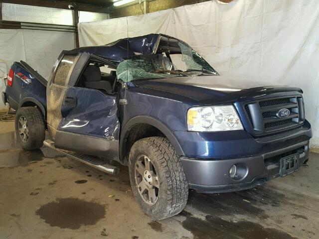 1FTPX14V57FA41320 - 2007 FORD F150 BLUE photo 1