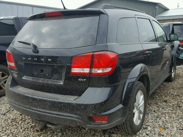 3C4PDCBG8DT588480 - 2013 DODGE JOURNEY SX BLACK photo 4