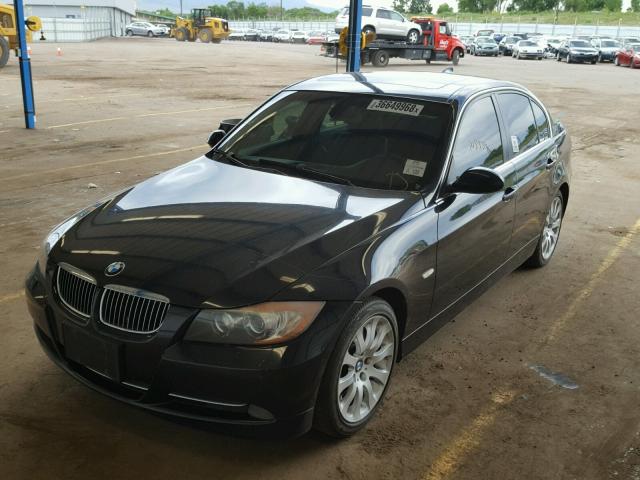 WBAVD53598A252895 - 2008 BMW 335 XI BLACK photo 2