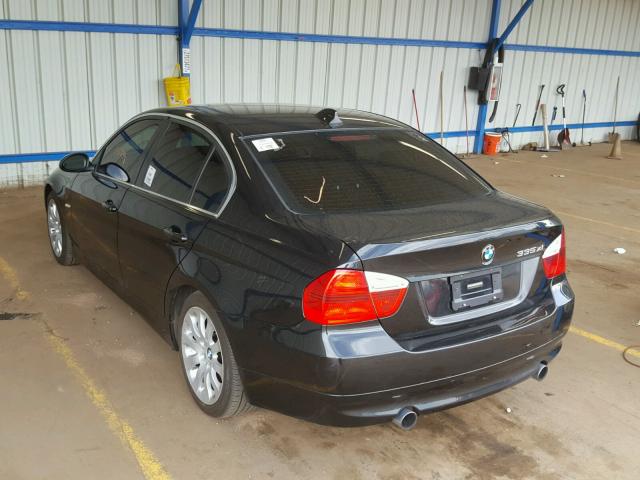 WBAVD53598A252895 - 2008 BMW 335 XI BLACK photo 3