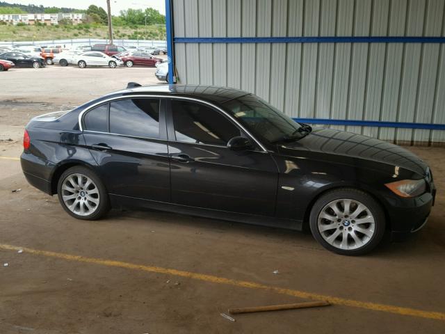 WBAVD53598A252895 - 2008 BMW 335 XI BLACK photo 9