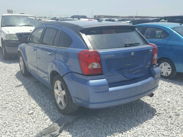 1B3HE78K57D428444 - 2007 DODGE CALIBER R/ BLUE photo 3