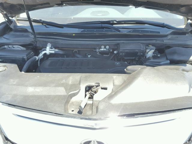 5FRYD4H63FB004589 - 2015 ACURA MDX TECHNO GRAY photo 7