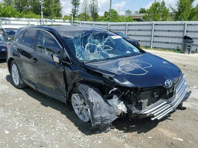 4T3ZA3BB3CU060066 - 2012 TOYOTA VENZA LE BLACK photo 1