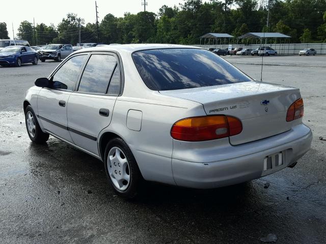 1Y1SK54801Z428028 - 2001 CHEVROLET GEO PRIZM GRAY photo 3