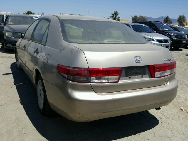 JHMCM56123C060684 - 2003 HONDA ACCORD DX GOLD photo 3