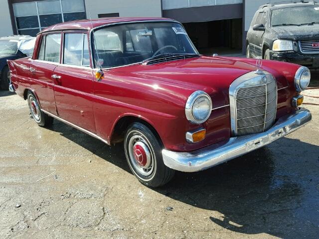 11001010085701 - 1964 MERCEDES-BENZ 190 RED photo 1