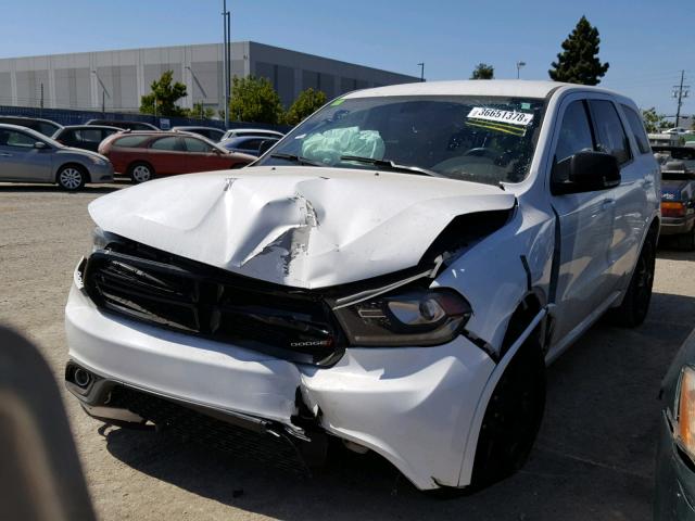 1C4SDHCT0FC937472 - 2015 DODGE DURANGO R/ WHITE photo 2