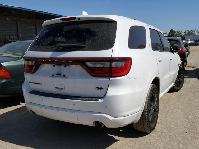 1C4SDHCT0FC937472 - 2015 DODGE DURANGO R/ WHITE photo 4