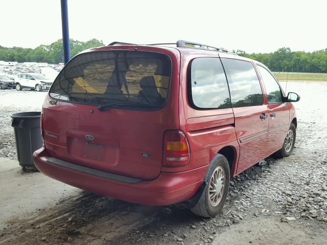 2FMDA514XWBB92172 - 1998 FORD WINDSTAR W BURGUNDY photo 4