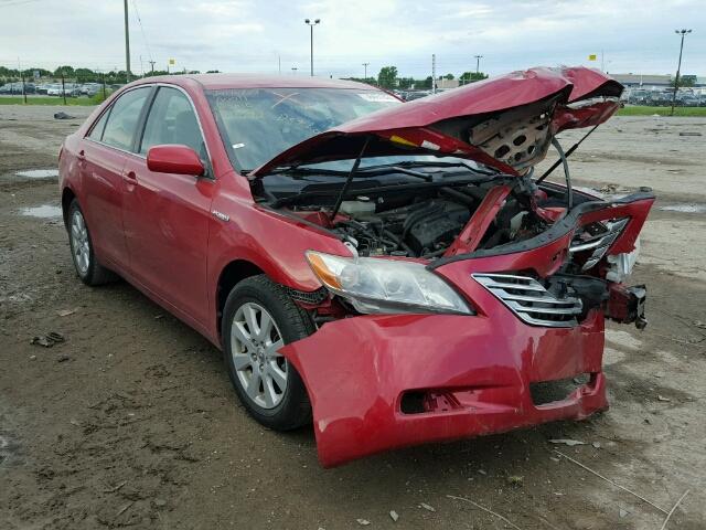 4T1BB46K19U110592 - 2009 TOYOTA CAMRY RED photo 1