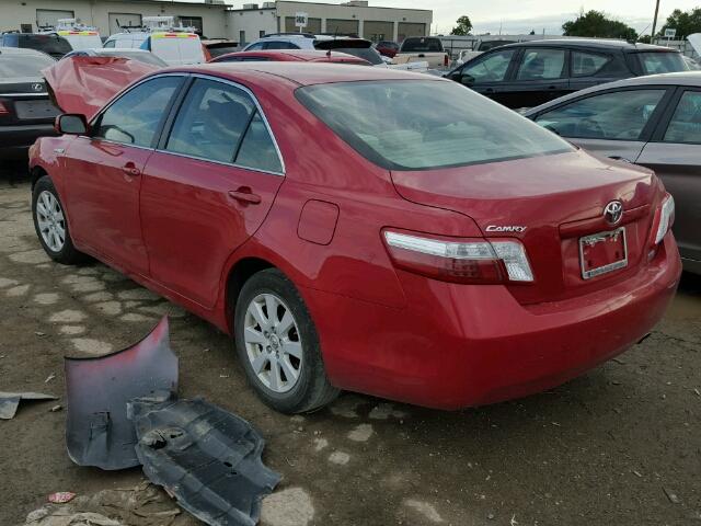 4T1BB46K19U110592 - 2009 TOYOTA CAMRY RED photo 3