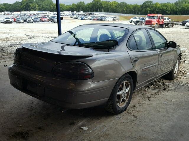 1G2WK52J12F129781 - 2002 PONTIAC GRAND PRIX GRAY photo 4