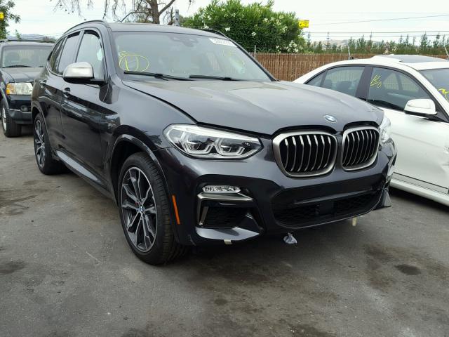 5UXTS3C5XJ0Y97036 - 2018 BMW X3 XDRIVE3 CHARCOAL photo 1