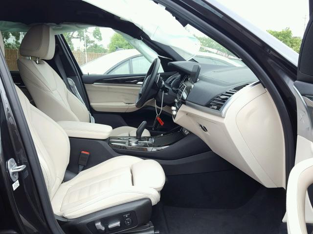 5UXTS3C5XJ0Y97036 - 2018 BMW X3 XDRIVE3 CHARCOAL photo 5