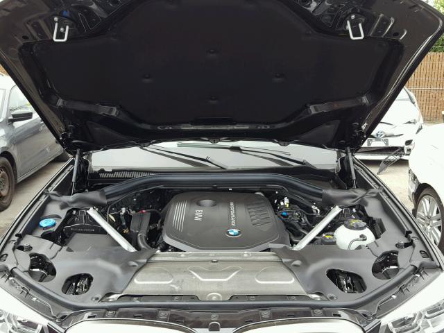 5UXTS3C5XJ0Y97036 - 2018 BMW X3 XDRIVE3 CHARCOAL photo 7