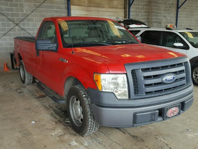 1FTMF1CW6AKA20426 - 2010 FORD F150 RED photo 1