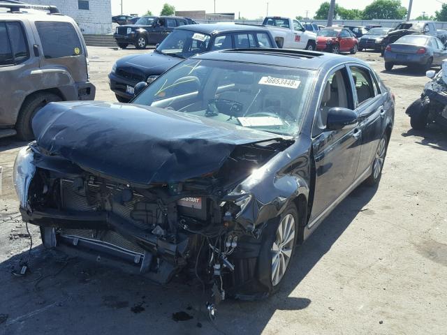 4T1BK3DB8BU416269 - 2011 TOYOTA AVALON BAS BLACK photo 2