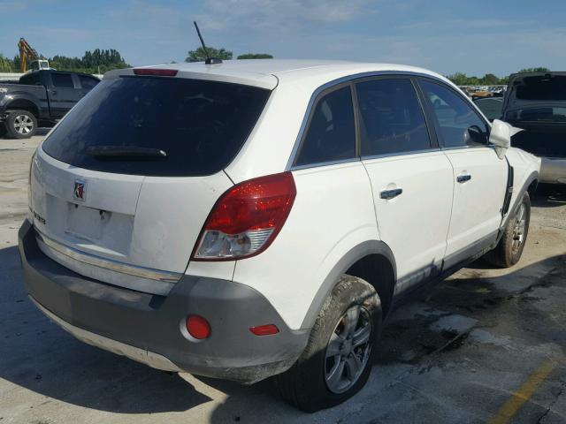 3GSCL33PX8S650610 - 2008 SATURN VUE XE WHITE photo 4