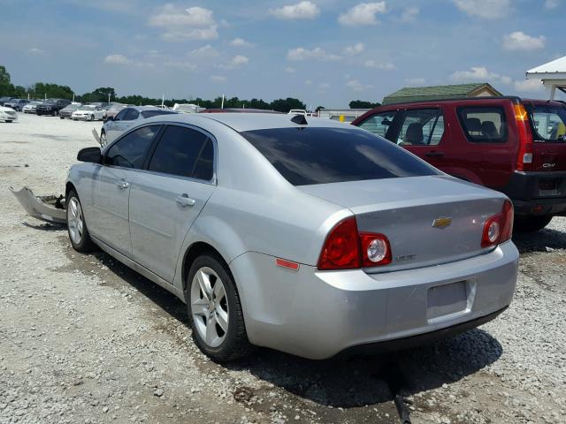 1G1ZB5E09CF214258 - 2012 CHEVROLET MALIBU LS Gümüş foto 3