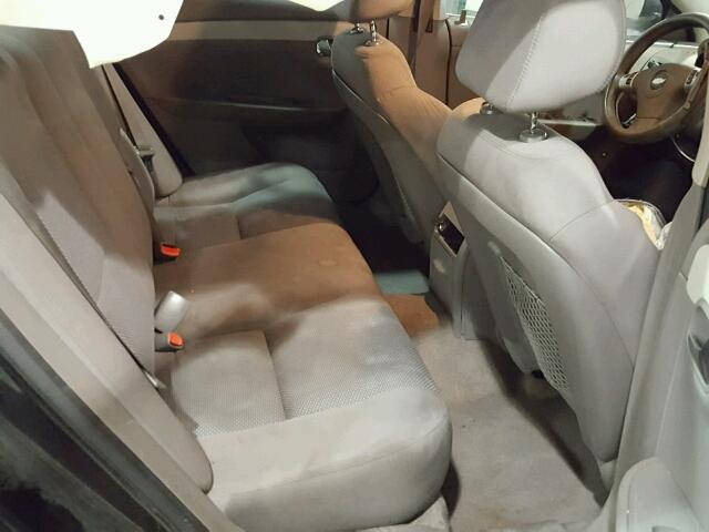 1G1ZB5E00CF196393 - 2012 CHEVROLET MALIBU LS BLACK photo 6