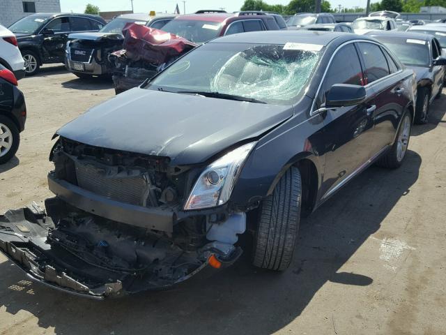 2G61M5S33E9240253 - 2014 CADILLAC XTS LUXURY GRAY photo 2