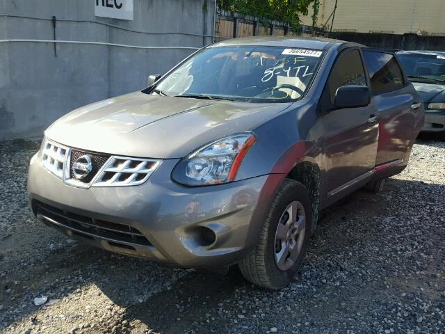 JN8AS5MTXEW609203 - 2014 NISSAN ROGUE SELE GRAY photo 2