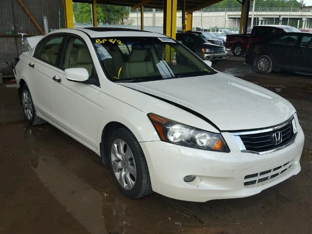 1HGCP36888A068450 - 2008 HONDA ACCORD EXL WHITE photo 1