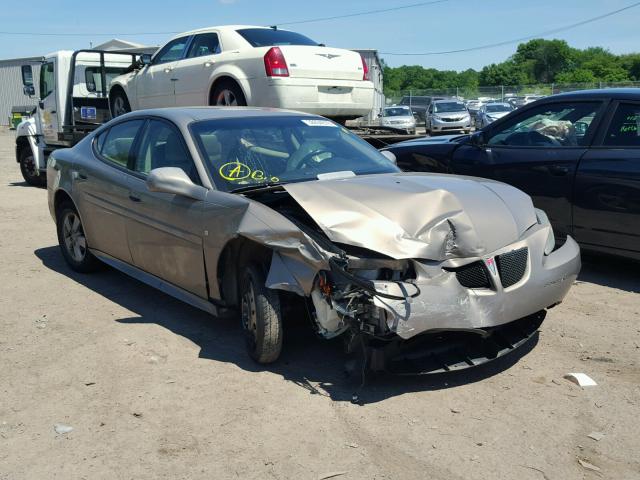2G2WP552071188132 - 2007 PONTIAC GRAND PRIX TAN photo 1