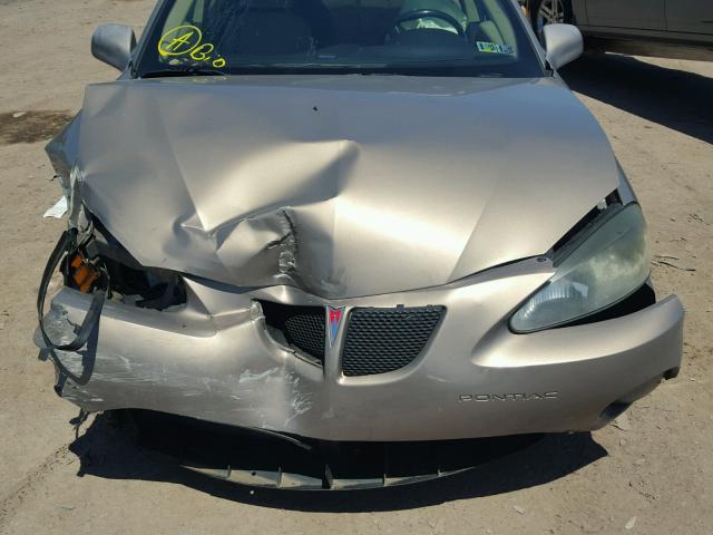 2G2WP552071188132 - 2007 PONTIAC GRAND PRIX TAN photo 7
