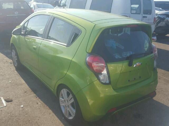 KL8CB6S9XFC728091 - 2015 CHEVROLET SPARK LS GREEN photo 3