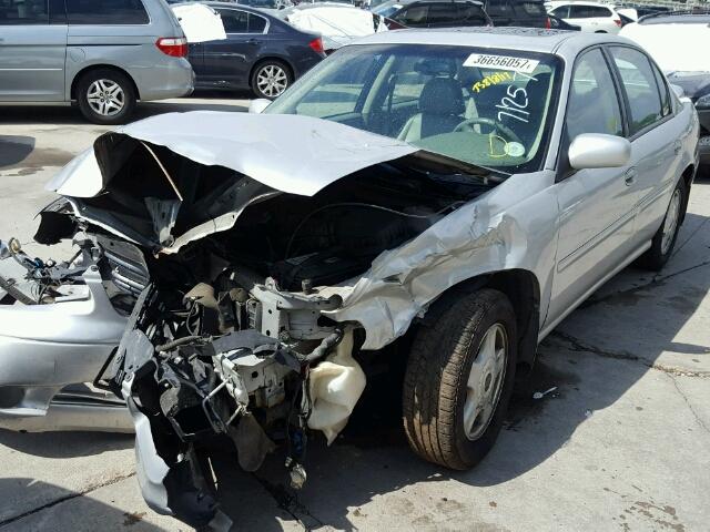 1G1NE52J816229656 - 2001 CHEVROLET MALIBU LS 银色 照片 2