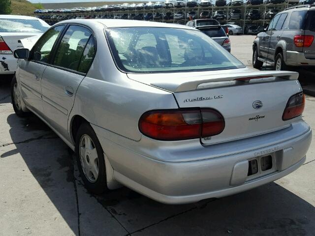 1G1NE52J816229656 - 2001 CHEVROLET MALIBU LS SILVER photo 3