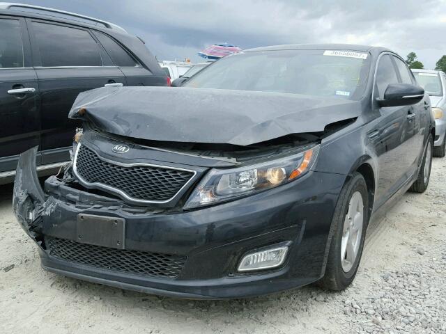 5XXGM4A71EG268759 - 2014 KIA OPTIMA LX BLACK photo 2