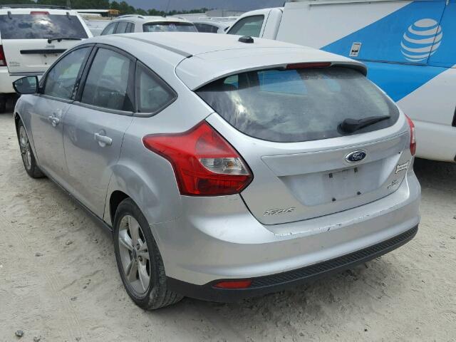 1FADP3K20EL108899 - 2014 FORD FOCUS SE SILVER photo 3