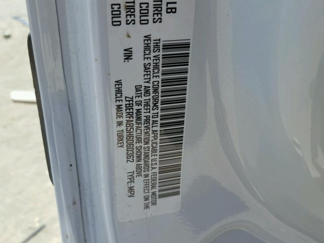 ZFBERFAB5H6D60362 - 2017 RAM PROMASTER Mavi foto 10